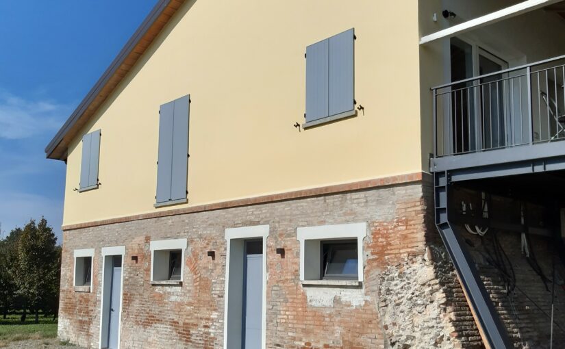 Miglioramento sismico di edificio rurale vincolato con cambio di destinazione d’uso in residenziale – Piumazzo di Castelfranco Emilia (MO)